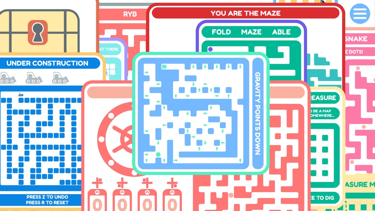 20 Small Mazes by FLEB